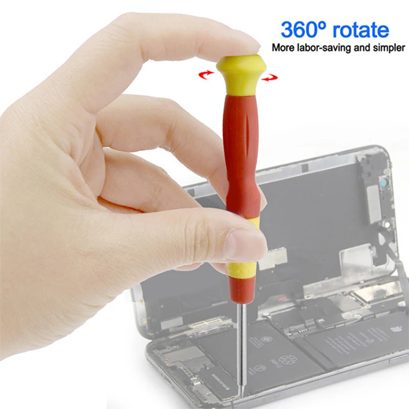 8 in 1 Repair Opening Tools Kit Pry Tool With 0.8 Pentalobe 1.5 Phillips 2.0 Slotted For iPhone 4G 5G 6G 6Plus Samsung 100 set |