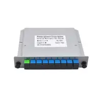 Free shipping 10 pcs/batch SC UPC 1X​​8 FTTH fiber optic box box optocoupler  fiber optic junction boxSC UPC PLC 1X8