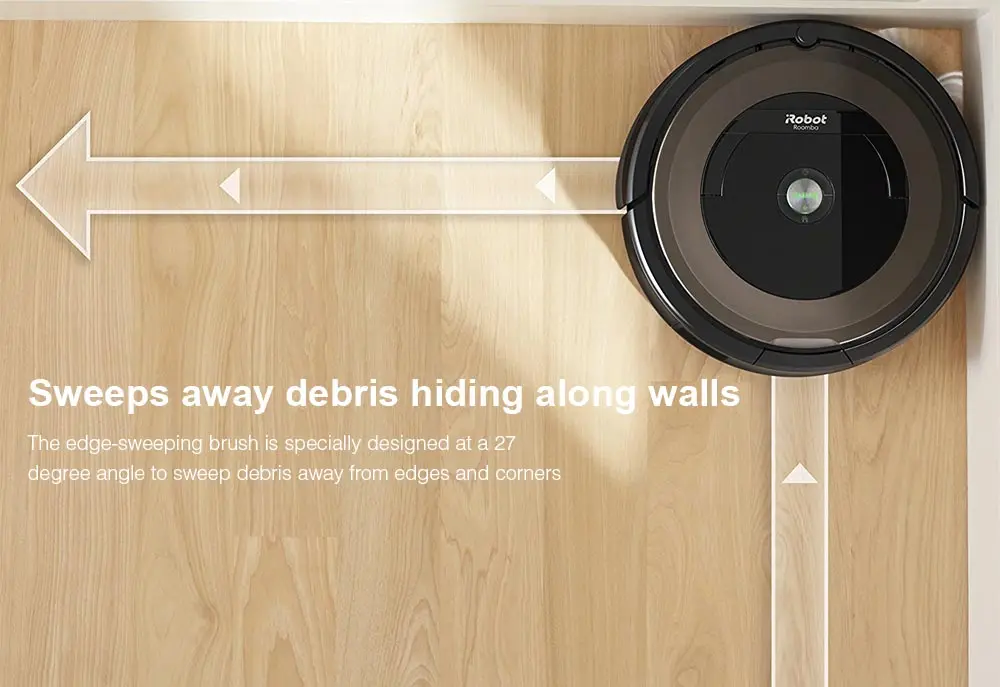 Робот пылесос iRobot Roomba 894 с Wi Fi/управлением через приложение Интеллектуальный