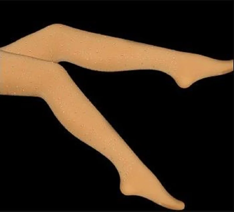 Сексуальные женские колготки 3 цветов однотонные с блестками обтягивающие