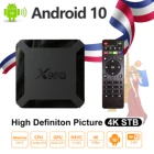 Хит продаж, ТВ-приставка X96Q на Android 10,0, 2 ГБ, 16 ГБ, четырехъядерный Allwinner H313, 4K VS X96 Mini, быстрая ТВ-приставка X96 Q, быстрая доставка 2020