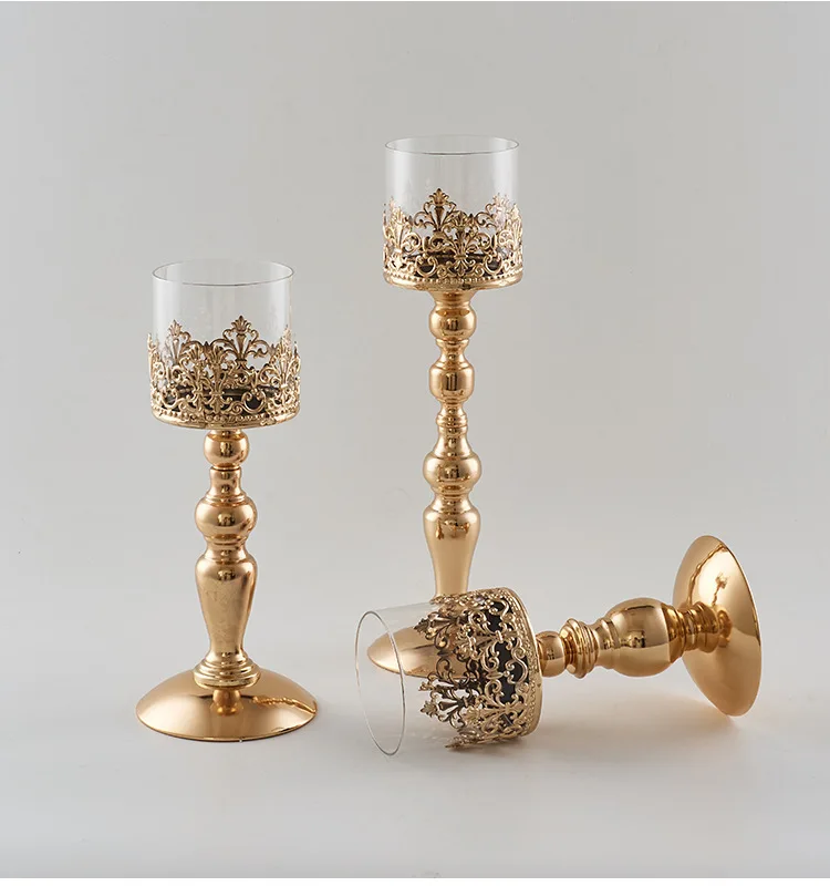 

Glass candle holders, electroplated iron candle holders, ornaments, decorative utensils, classical candle holders