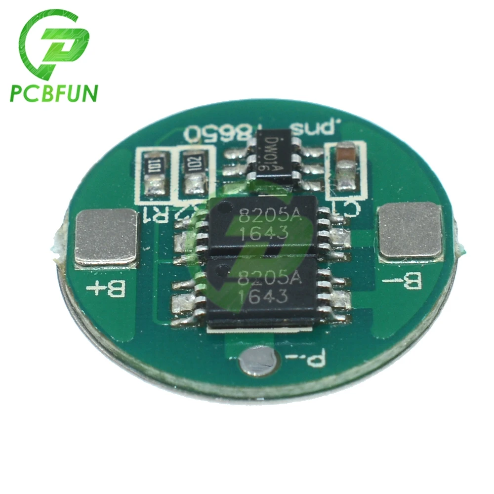 10 шт. плата защиты литий-ионной батареи 18650 | Электронные компоненты и