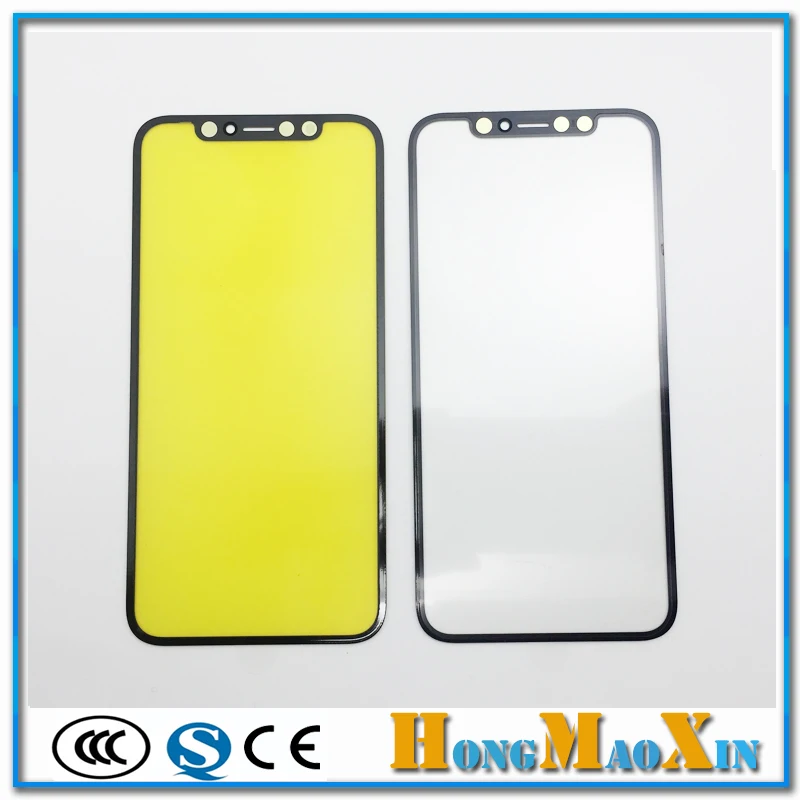 5 шт. качество AAA для iphone XR 1 6 дюйма X XS XSMAX стеклянные линзы или 2 в с OCA пленкой