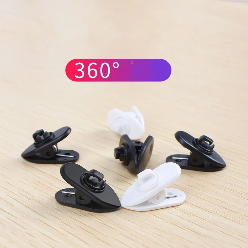 

20 шт. шнур, кабель для наушников, провод с отворотом, зажим, крепление для наушников, зажим, держатель, черный, белый цвет