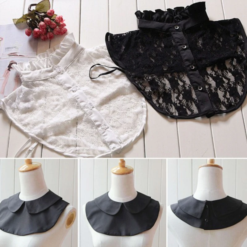 

Retail Wholesales Styles Women Lapel Fake False Collar Detachable Collar x