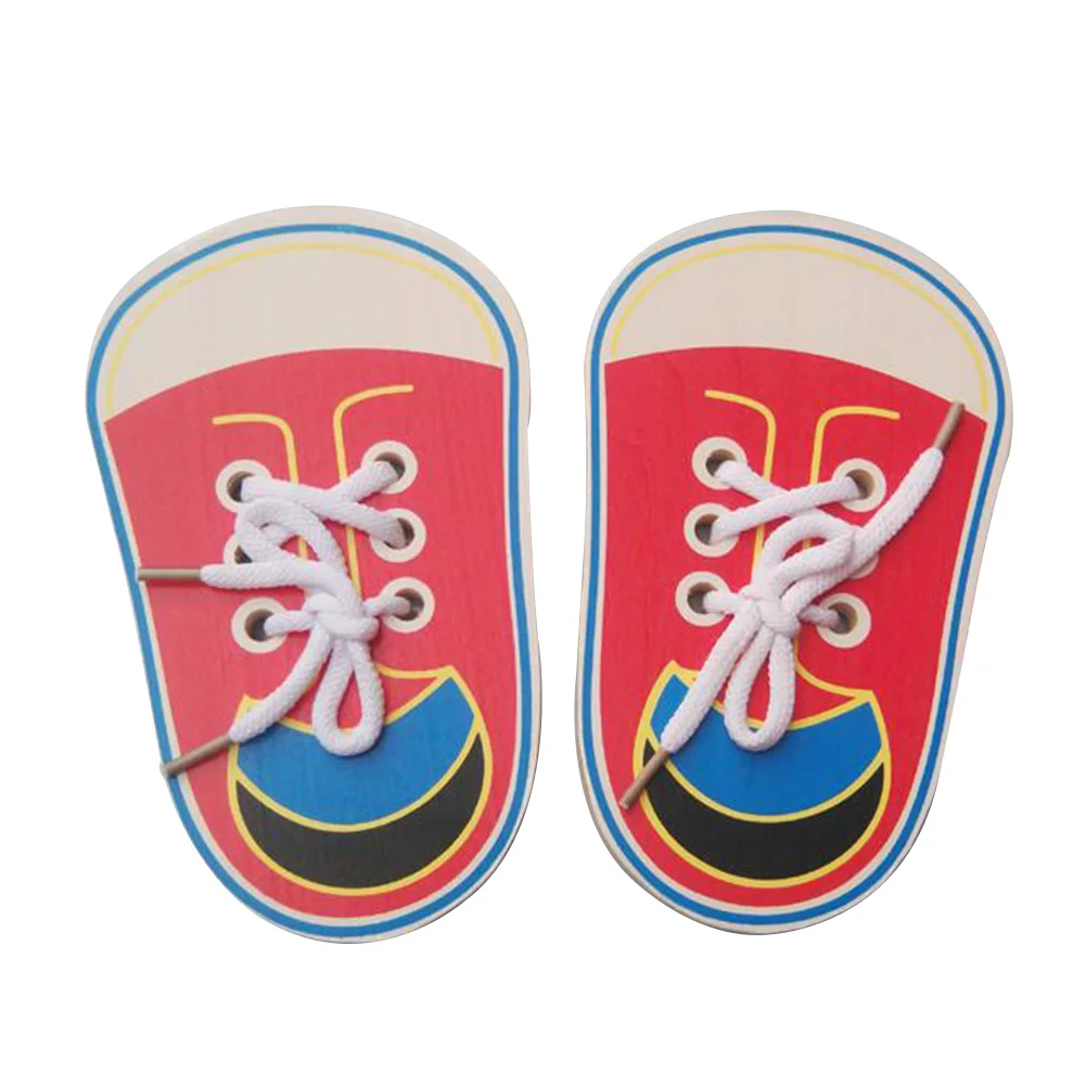 1 шт. нетоксичные шнурки для завязывания детские развивающие игрушки домашняя