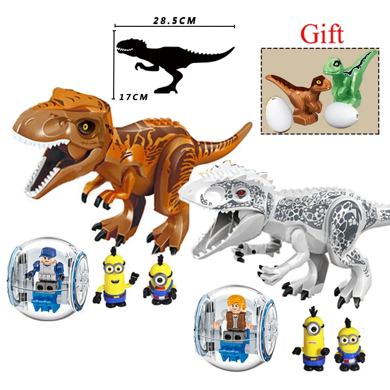 Lockings &quotМир Юрского периода&quot Мир динозавров парк Raptor защитной зоны Набор