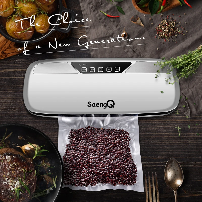 Электрический вакуумный упаковщик Sous Vide для хранения пищевых продуктов