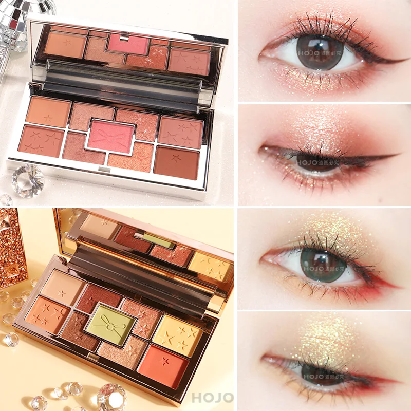 Starry Charming Diamond Beautiful Makeup Gift Box Eyeshadow Lipstick Eyeliner Matte Nude Waterproof Silky Touch Discc | Красота и