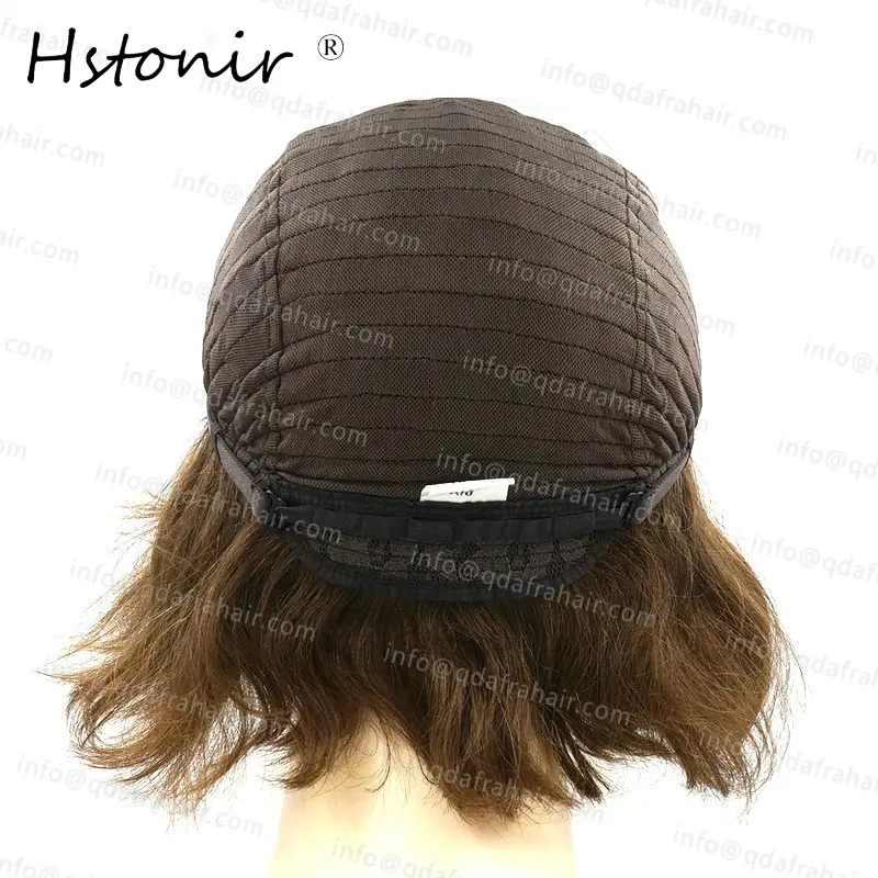 Hstonir белый парик для женщин на кружевном фронте Кошерный Perruque коричневый блондин Sheitel европейские волосы remy Judio Pruik G016