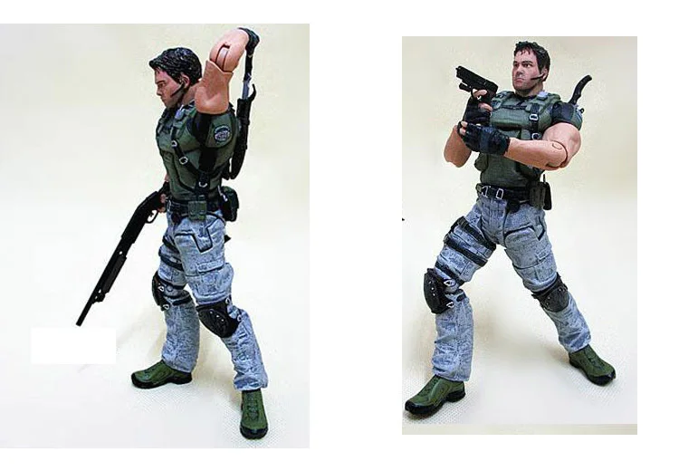 18 см 7 дюймов NECA персонаж Криса Редфилда фигурка ПВХ Коллекционная модель игрушки