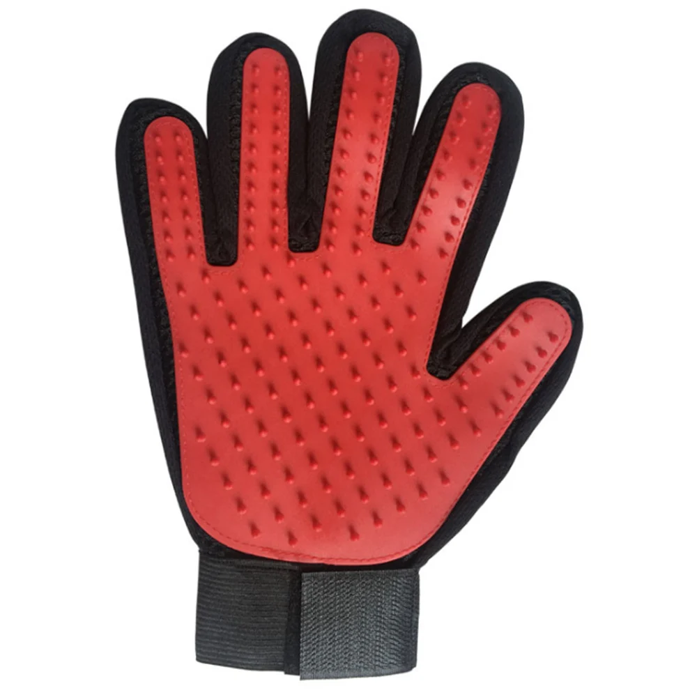 Высококачественная Массажная перчатка для чистки домашних животных щетка