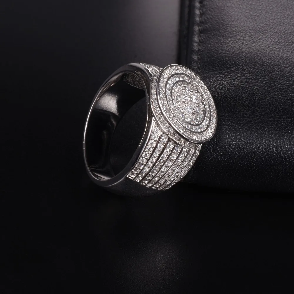 Женское и мужское кольцо из серебра 360 пробы с фианитом|sterling silver 925 ring|ring ringssilver ring |