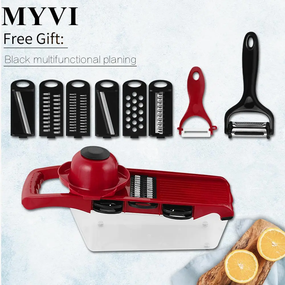 Многофункциональная овощеизмельчитель MYVI для картофеля лука сыра терка