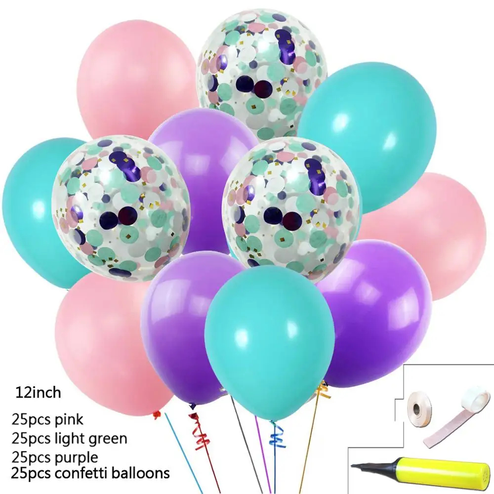 12in Colorful Latex balloons decoration for New year party include latex balloon have many colors | Дом и сад