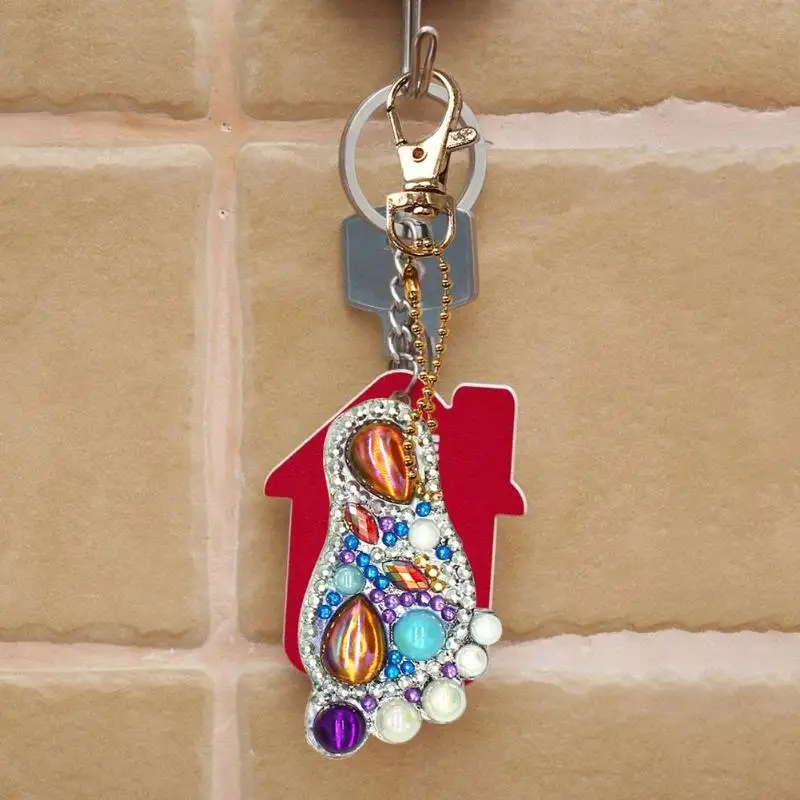 4 шт. брелок для ключей сделай сам | Дом и сад