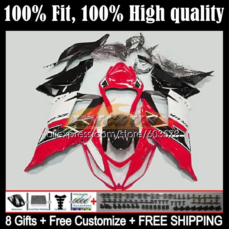 

Body For KAWASAKI NINJA ZX 6R 636 ZX-6R 106CL.42 ZX6R 13 14 15 16 17 18 ZX636 2013 2014 2015 2016 2017 2018 Fairing red flames