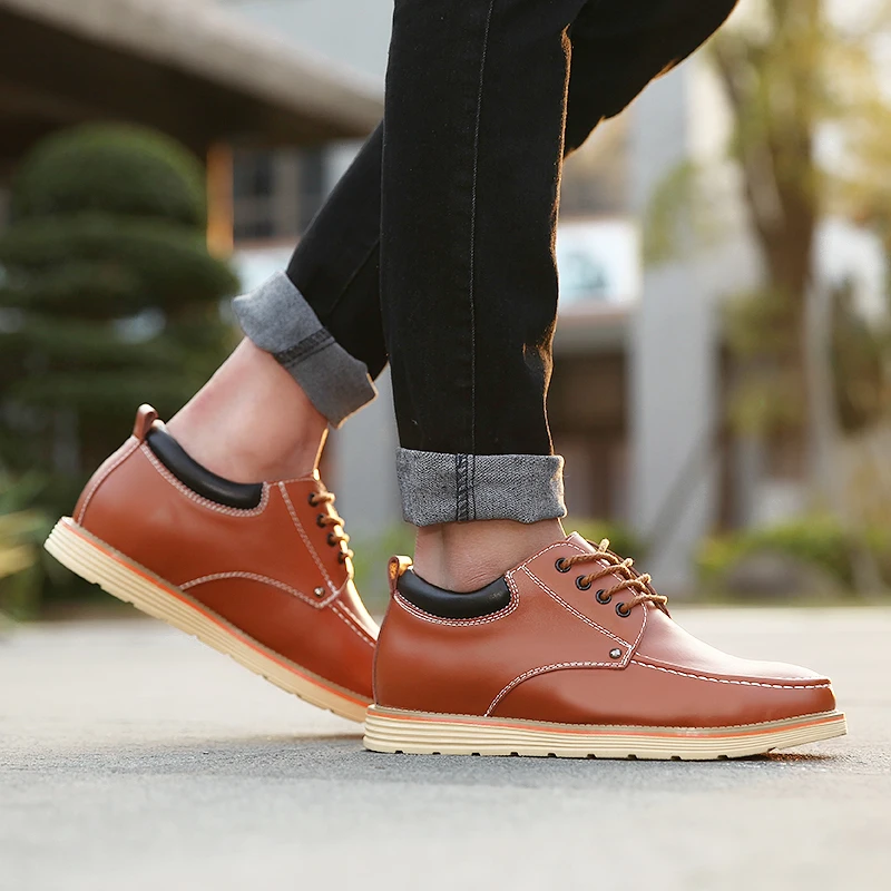 KATESEN/Мужская обувь повседневная из натуральной кожи высококачественные