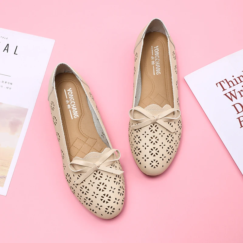 Fashion Women Sneakers Breathable Flat Moccasins Shoes Woman Slip on Ballet Walking Sports Female Summer Loafers Shoes