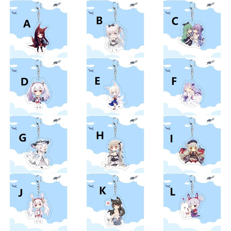 Брелок для ключей с аниме коготь Лейн Ayanami Laffey Akagi Hanmmann Cleveland kaga 6 см|Брелоки| |