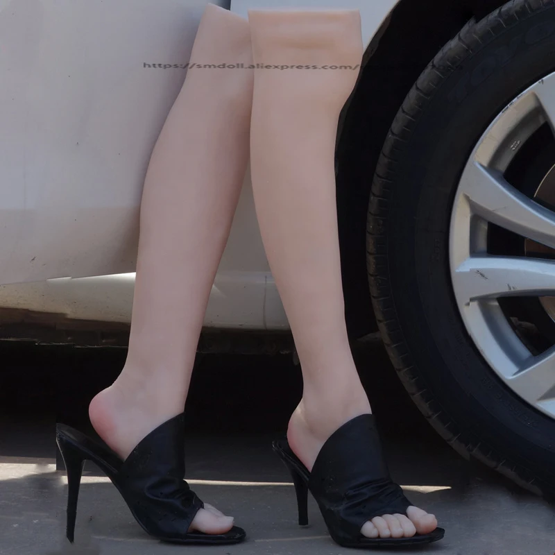 Одна пара с реалистичной кожей силиконовые ножки секс игрушки Женские Манекены