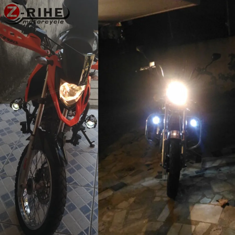 Мотоциклетный светодиодный светильник на голову противотуманный для вождения