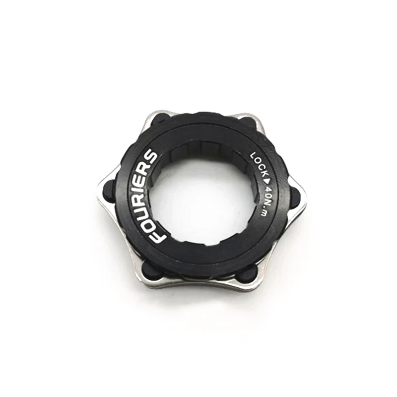 

Bike Hub Disc Brake Adapter Disc Brake Rotor Adaptor Center Lock for 6-Bolt Disc Brake Rotors to Centerlock Hub Adapter