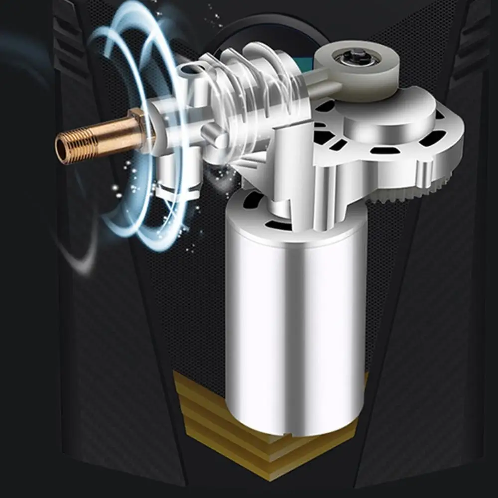 

Portable 150PSI Car Tire Inflator Digital Display Air Compressor Pump with LED Light DC12V Car Pump Motorcycle