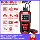 Сканер диагностический автомобильный KONNWEI KW850, OBD2, черный