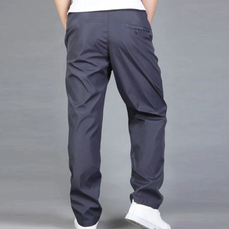Широкие брюки для мужчин спортивная одежда эластичная пьеры широкая талия 5XL y 6XL