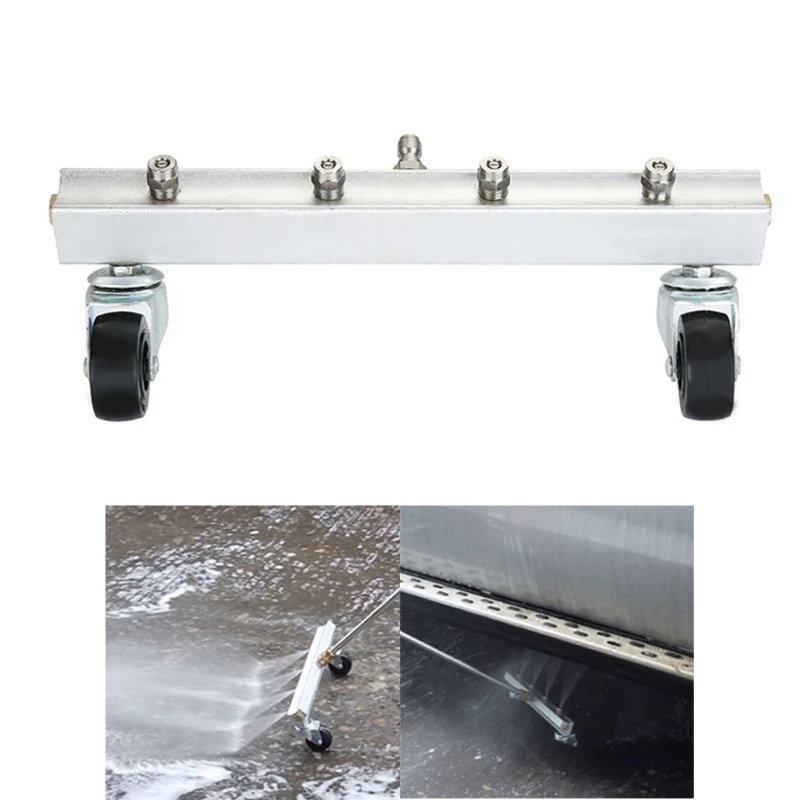 

Car Undercarriage Pressure Washer Accessories Rotatable Roller Design Suitable for Cleaning Car Chassis Roads Dust