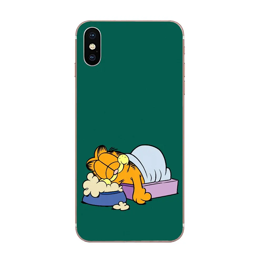 Soft TPU Capa Case For Xiaomi Redmi Mi 4 7A 9T K20 CC9 CC9e Note 7 9 Y3 SE Pro Prime Go Play Garfield | Мобильные телефоны и