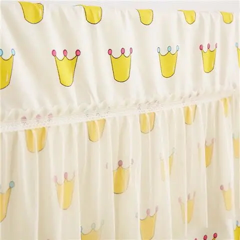 Романтическая кружевная юбка кровать мягкие модные покрывала для девочек