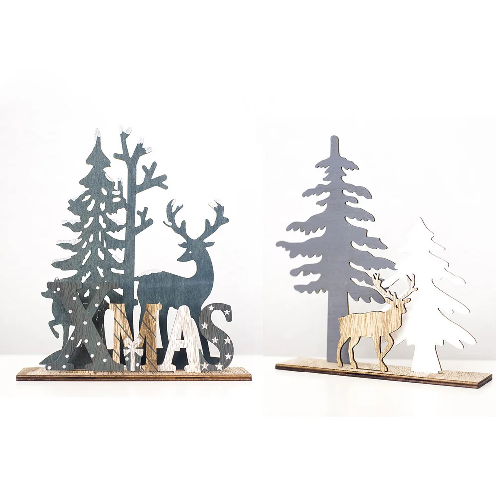 Креативные рождественские украшения 3D настольные домашние для рождественской