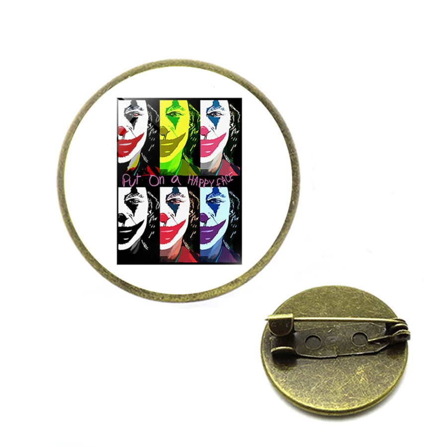 Фильм ужасов Стивен Кинг это Броши Джокер клоун Pennywise фигура бадаге булавки