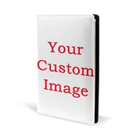 personalized custom book cover luxury diy office notebook pu cover soft durable book protection for student gifts textbook cover
