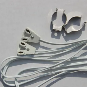 Кабели для патронов T8, световой короб, 1,4 м светодиодный светодиодная розетка, держатель кабеля, s-образный провод для T8 трубки, флуоресцентный разъем