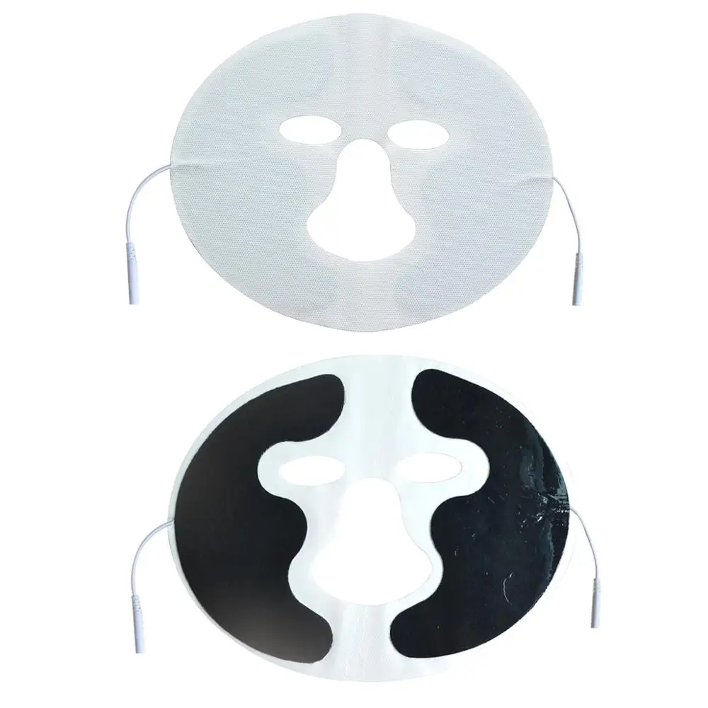 10 шт. Электротерапия маска для лица накладки массажная машина расслабляющая