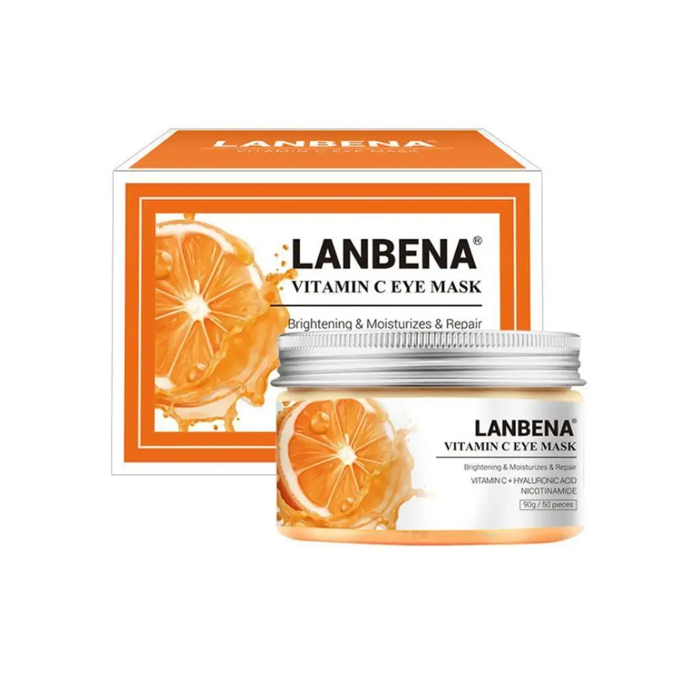 VC Eye Mask Acid Patches Reduces Dark Circles Bags Nourish Firming Skin Care Remove Under the Eyes | Красота и здоровье