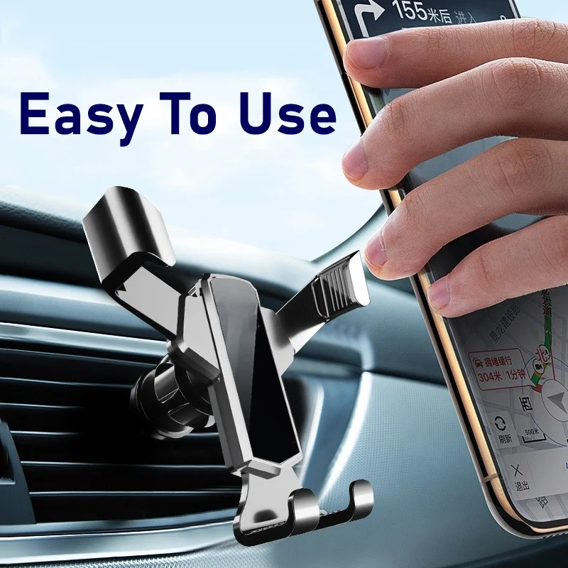 Автомобильный держатель для телефона Tongdaytech Iphone X 8 7 11 Pro Max гравитационное