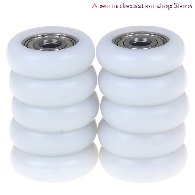 2/5/10 шт. раздвижные колеса валик для душа пластиковые двери сменные роликовые