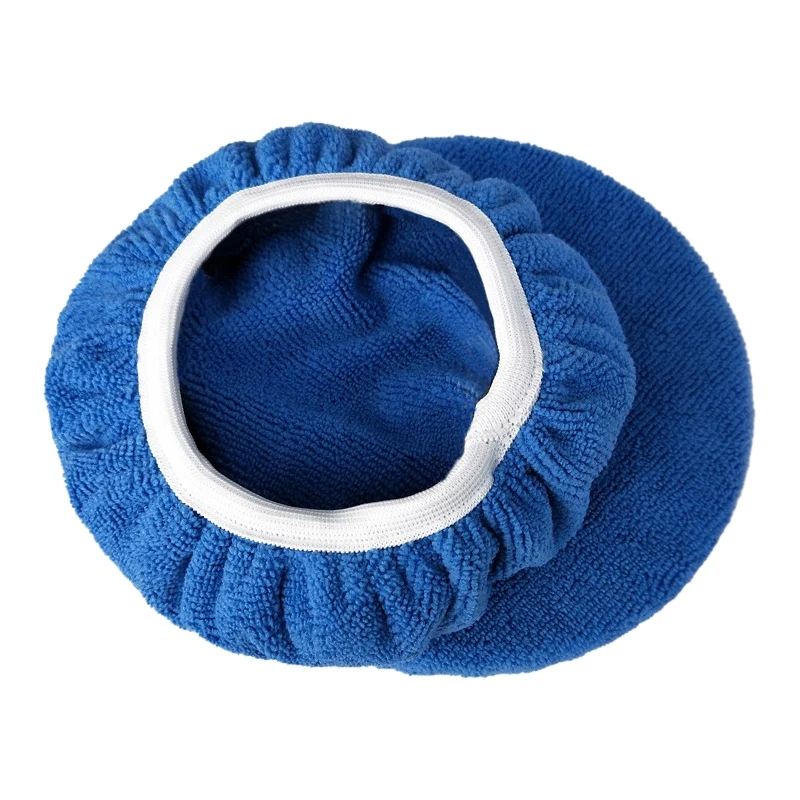 

5pcs Microfiber Car Waxing Cover Microfiber Polishing Pad Cover can effectively absorb dust and micron particles