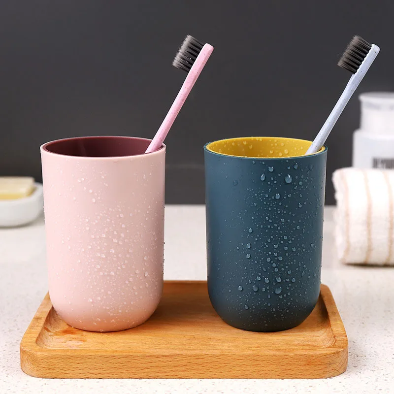 

Tooth Mug 350ML Home Bathroom Accessories Brush Holder Simple Design Multifunction PP Material Washing Tooth Cup Wash Cups