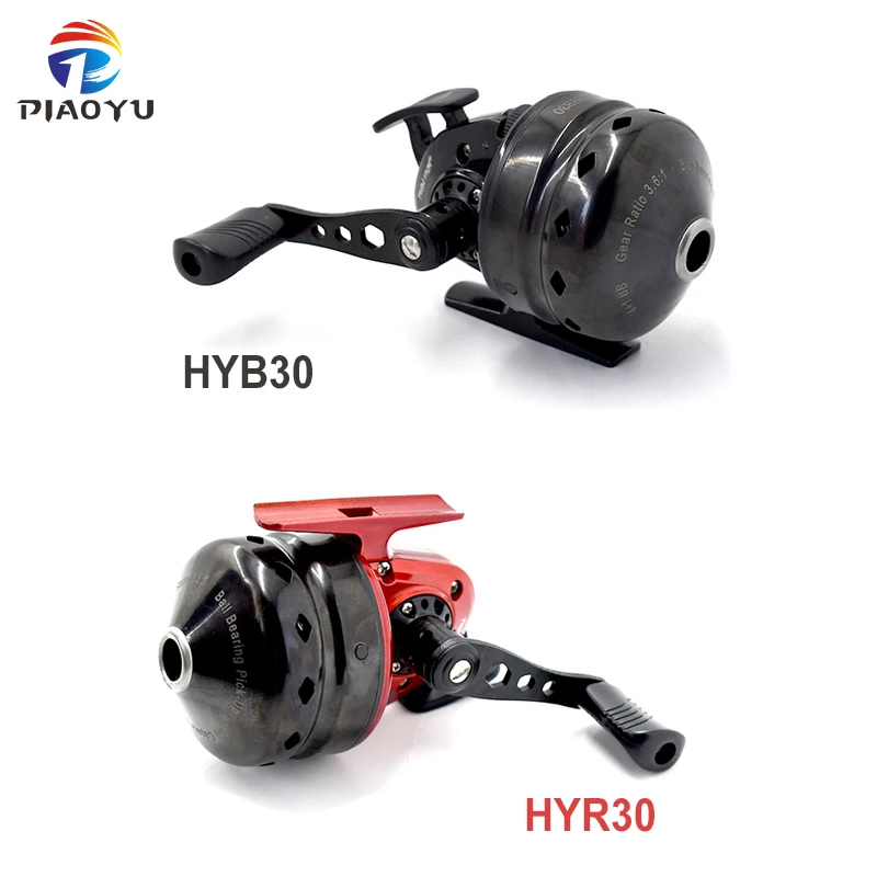 

HYB30/HYR30 Metal Fish Shooting Wheel Stainless Steel Front Cover Metal Gear High Quality Closed Wheel Slingshot Fish Hunting