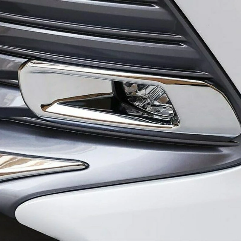 for Toyota Camry 2018-2020 ABS Chrome Exterior Front Fog Light Lamp Strip Trim | Автомобили и мотоциклы