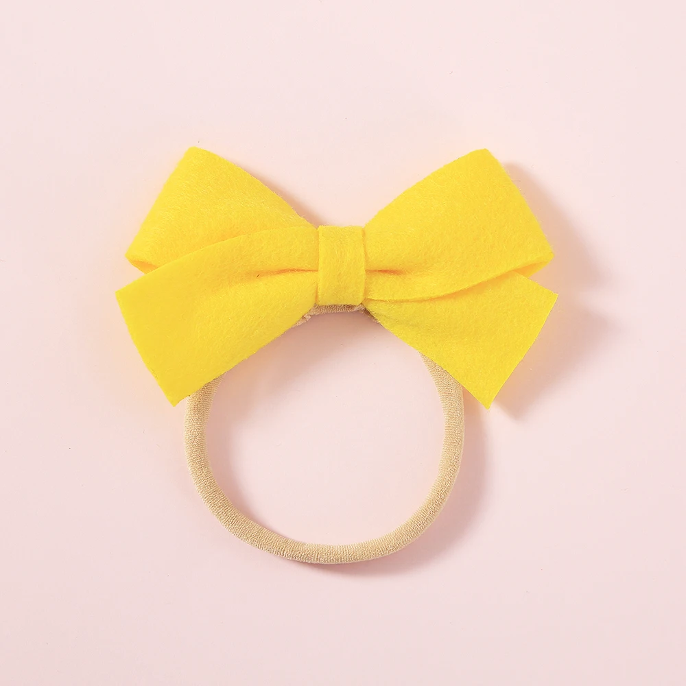 

Rainbow Headband for Baby Girls Lovely Super Soft Solid Hair Bands for Children Elastic Newborn Headwrap Baby Hair Accessories