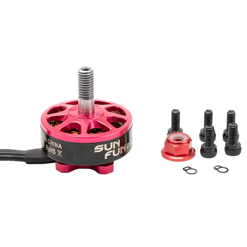 Мотор DYS SUN FUN SF2306 1750KV 2500KV CW Thread FPV Racing бесщеточный двигатель для РУ дрона