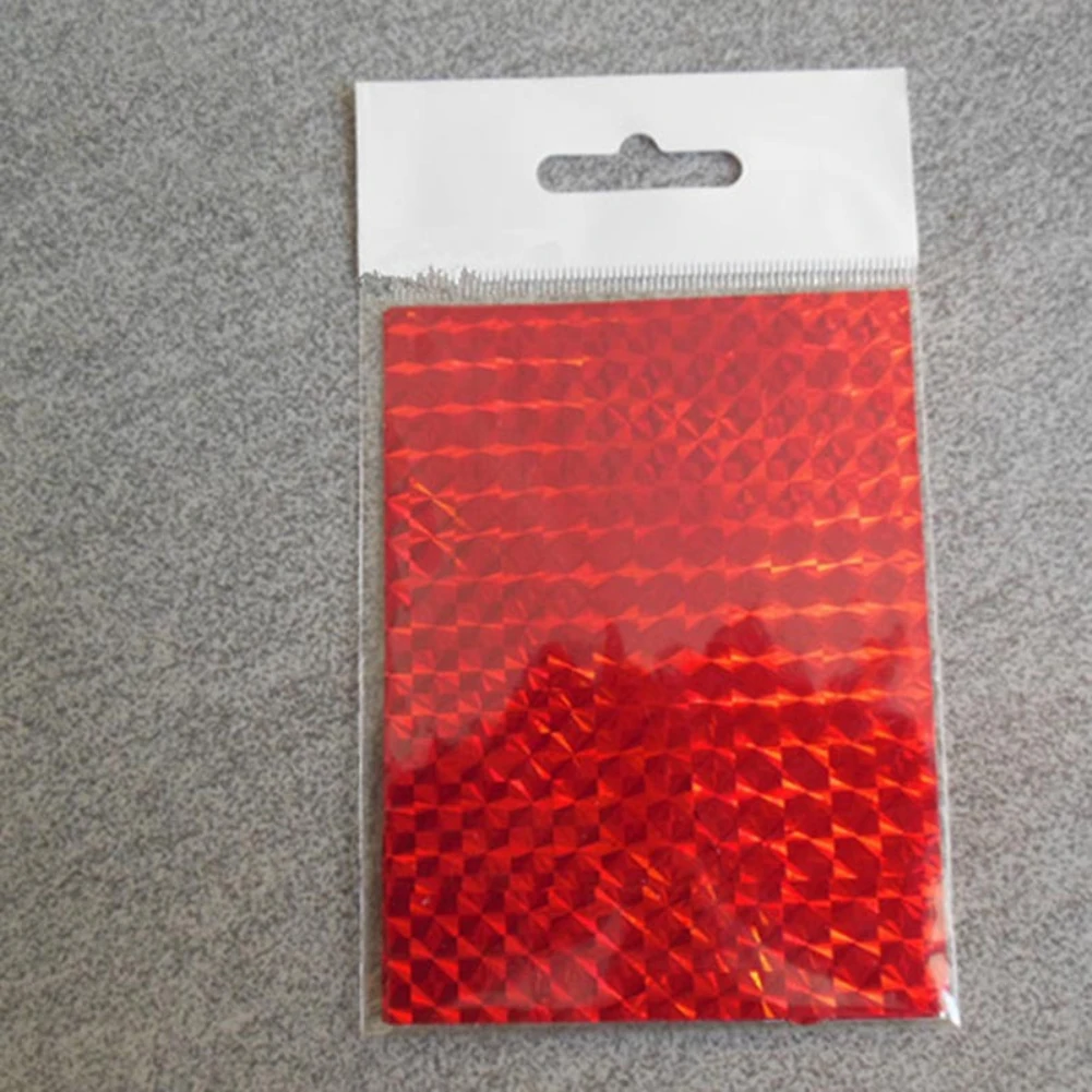 2 шт. Голографическая клейкая пленка вспышка рыболовный наклейка для приманки