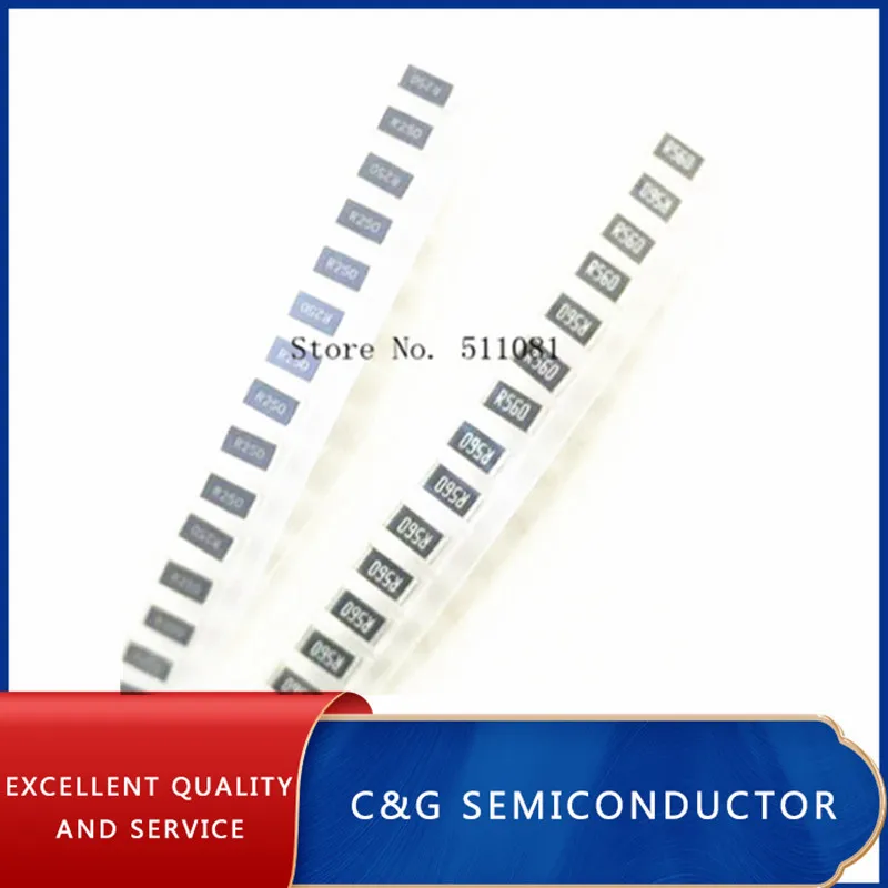 Микросхема резистора SMD 20 шт. 0 51r 51 Ом 2010 1% (0 1r 12r 15r 18r 2r 22r 25r 3r 33r 47r 5r 56r 62r 68r |